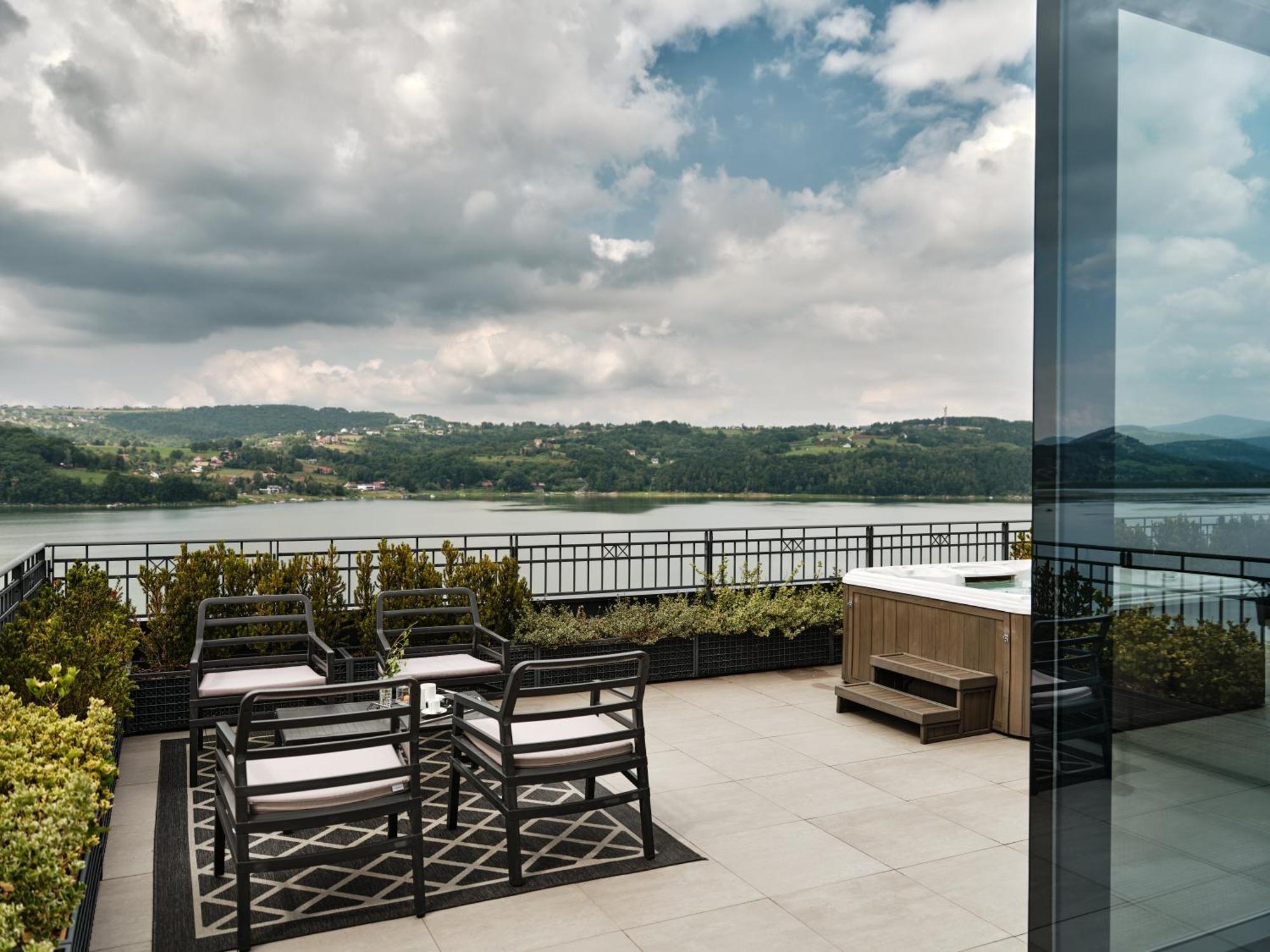 Heron Live Hotel Marina & Spa Grodek Nad Dunajcem Luaran gambar
